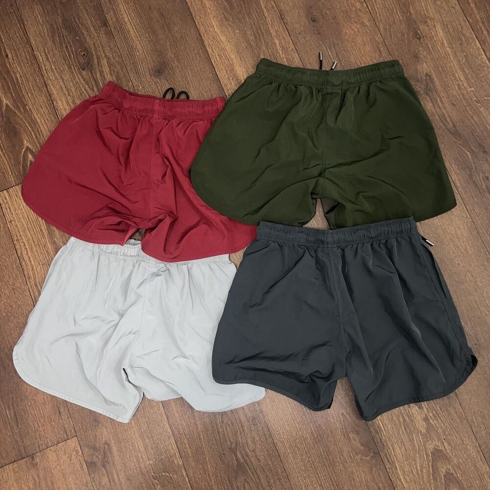 Gymreaper Shorts Mens Large Athletic Gym Pockets 5.5" Inseam S Lot of 4 - Picture 3 of 6